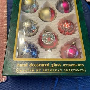 Vintage Christmas ornaments